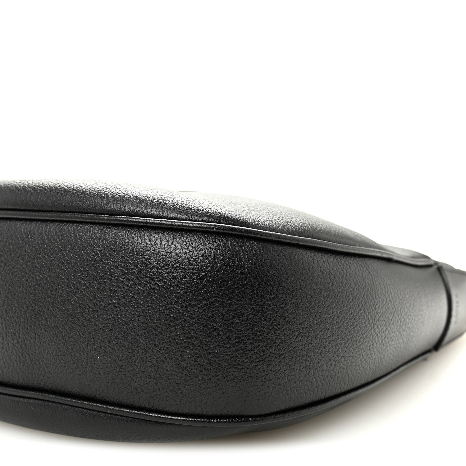 Celine Supple Calfskin Cuir Triomphe Small Heloise Shoulder Bag Black 11 of 11