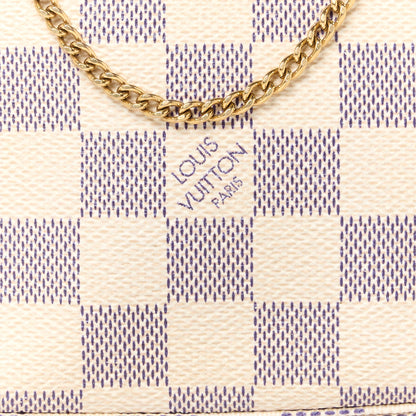 Louis Vuitton Damier Azur Mini Pochette Accessories 8 of 10