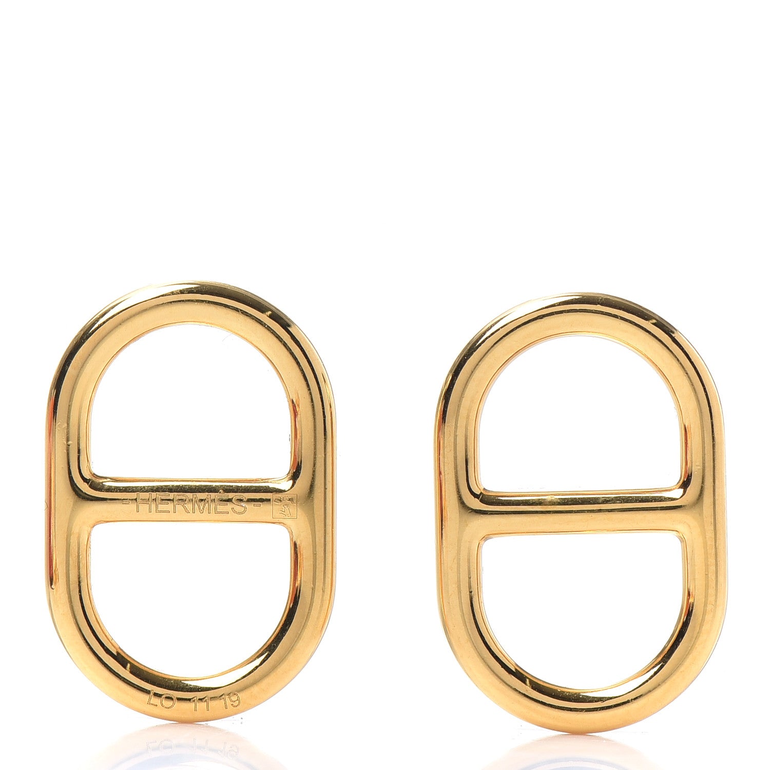 Hermes Swift O'Maillon Earrings Rose Mexico 4 of 5