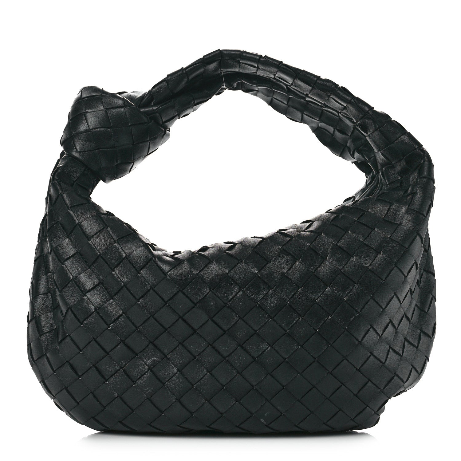 Bottega Veneta Nappa Intrecciato Teen Jodie Hobo Black 1 of 8