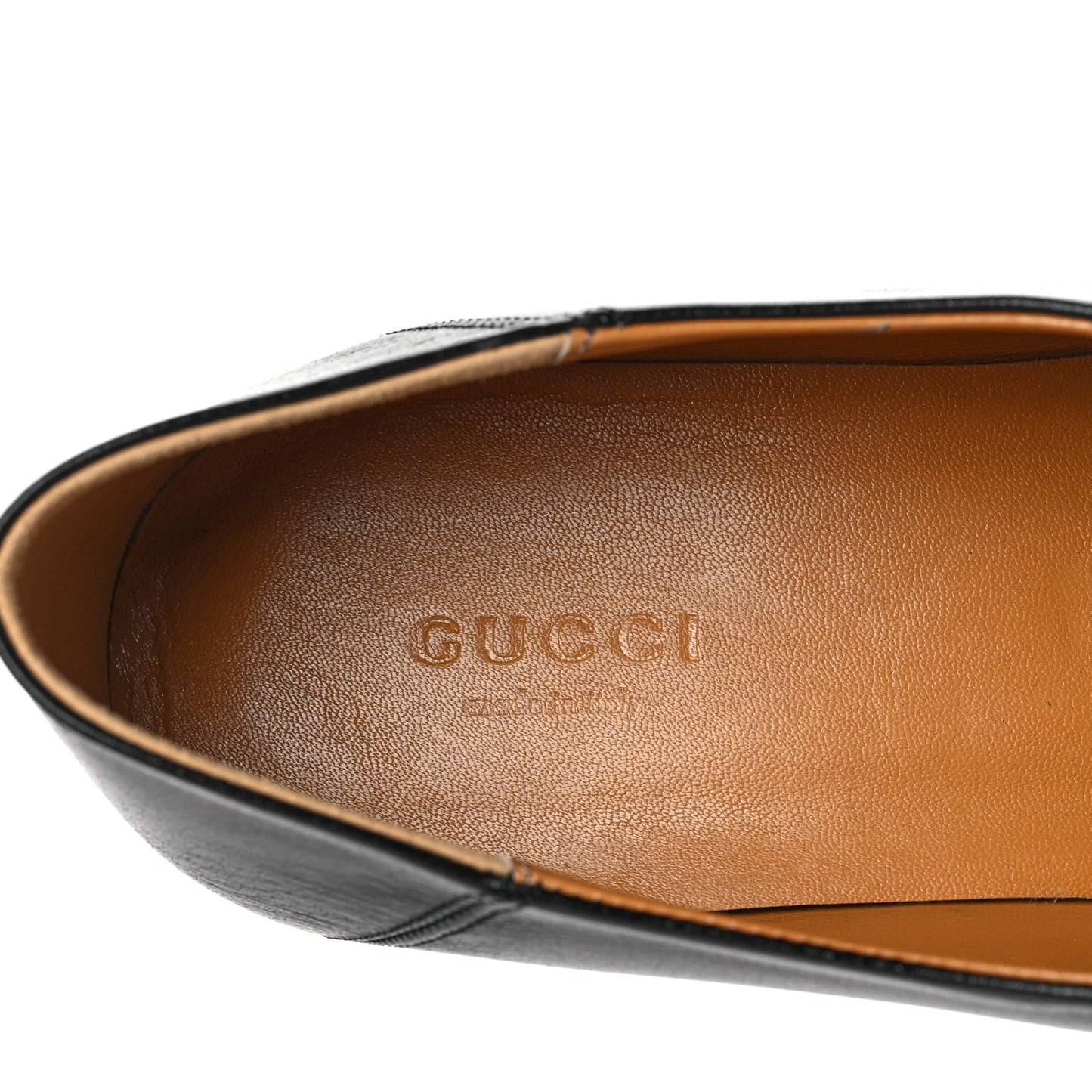 Goatskin Womens Horsebit Mid-Heel Loafers 38 Black