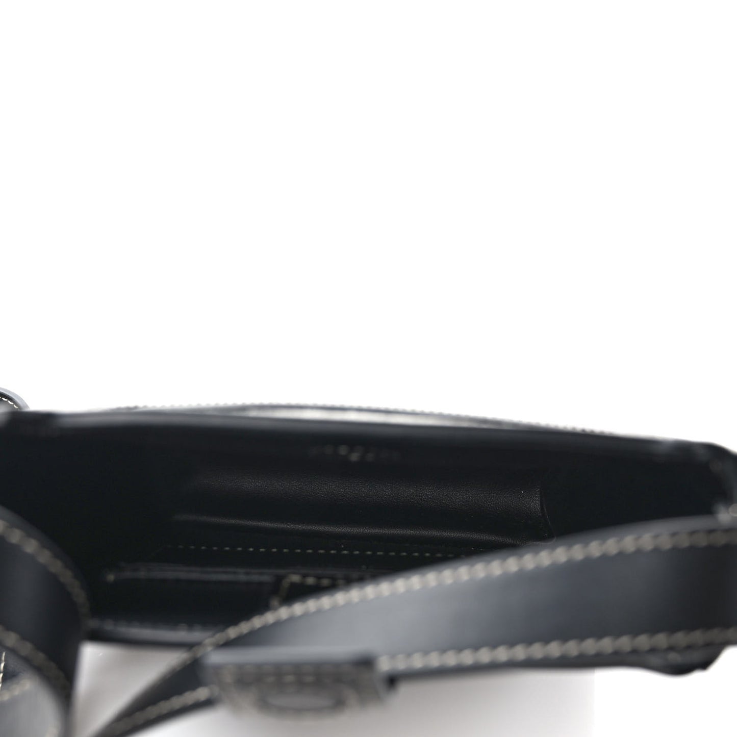 Canvas Horseferry Print Olympia Crossbody Black