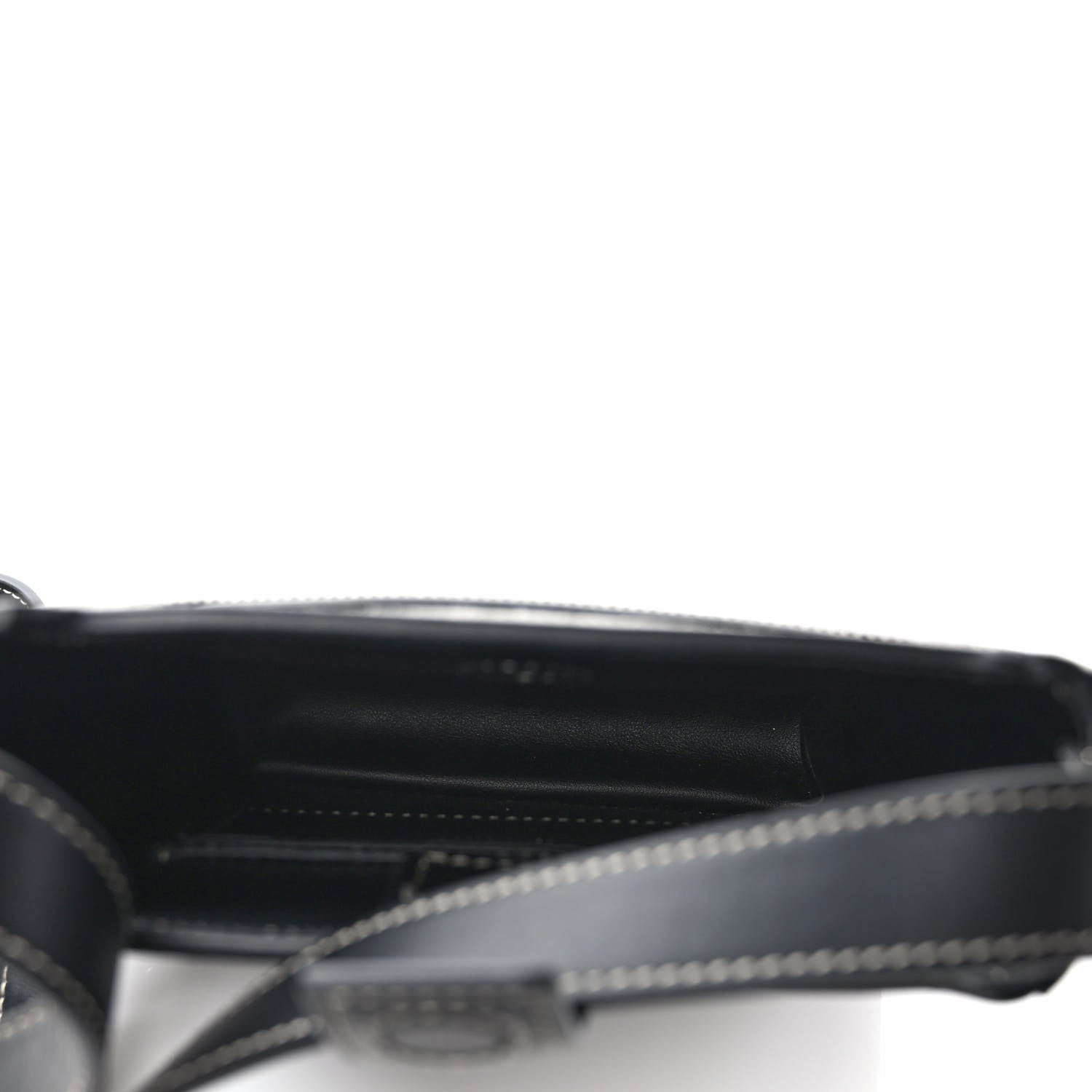 Burberry Canvas Horseferry Print Olympia Crossbody Black 5 of 8