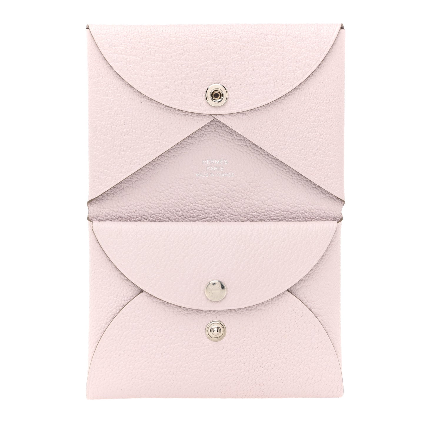 Chevre Mysore Calvi Duo Card Case Mauve Pale