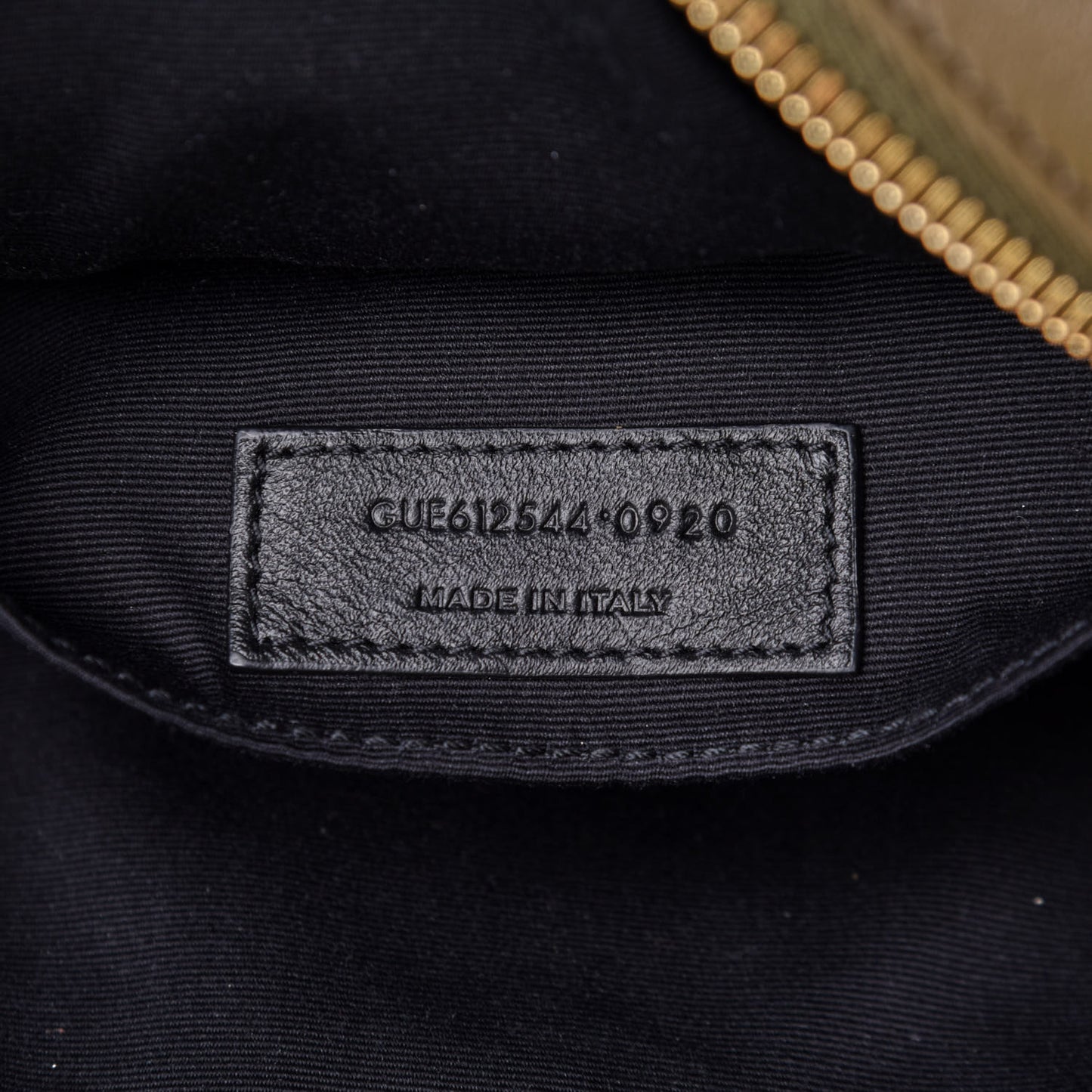 Calfskin Matelasse Monogram Lou Camera Bag Military Olive