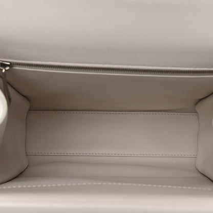 Bottega Veneta Box Calfskin Nappa Clip Bag Chalk 5 of 9