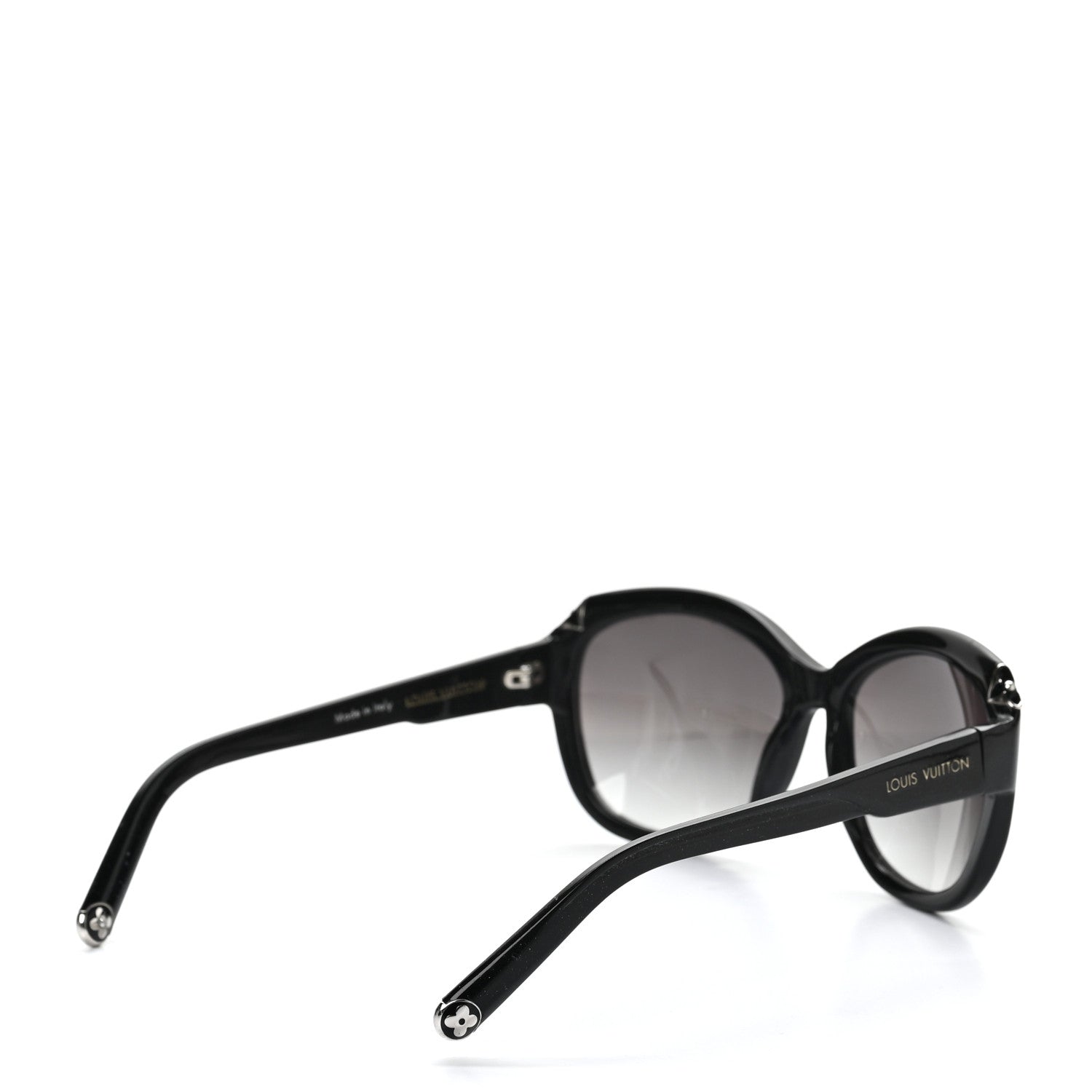 Louis Vuitton Acetate Hortensia Sunglasses Z0485W Black Glitter 4 of 6