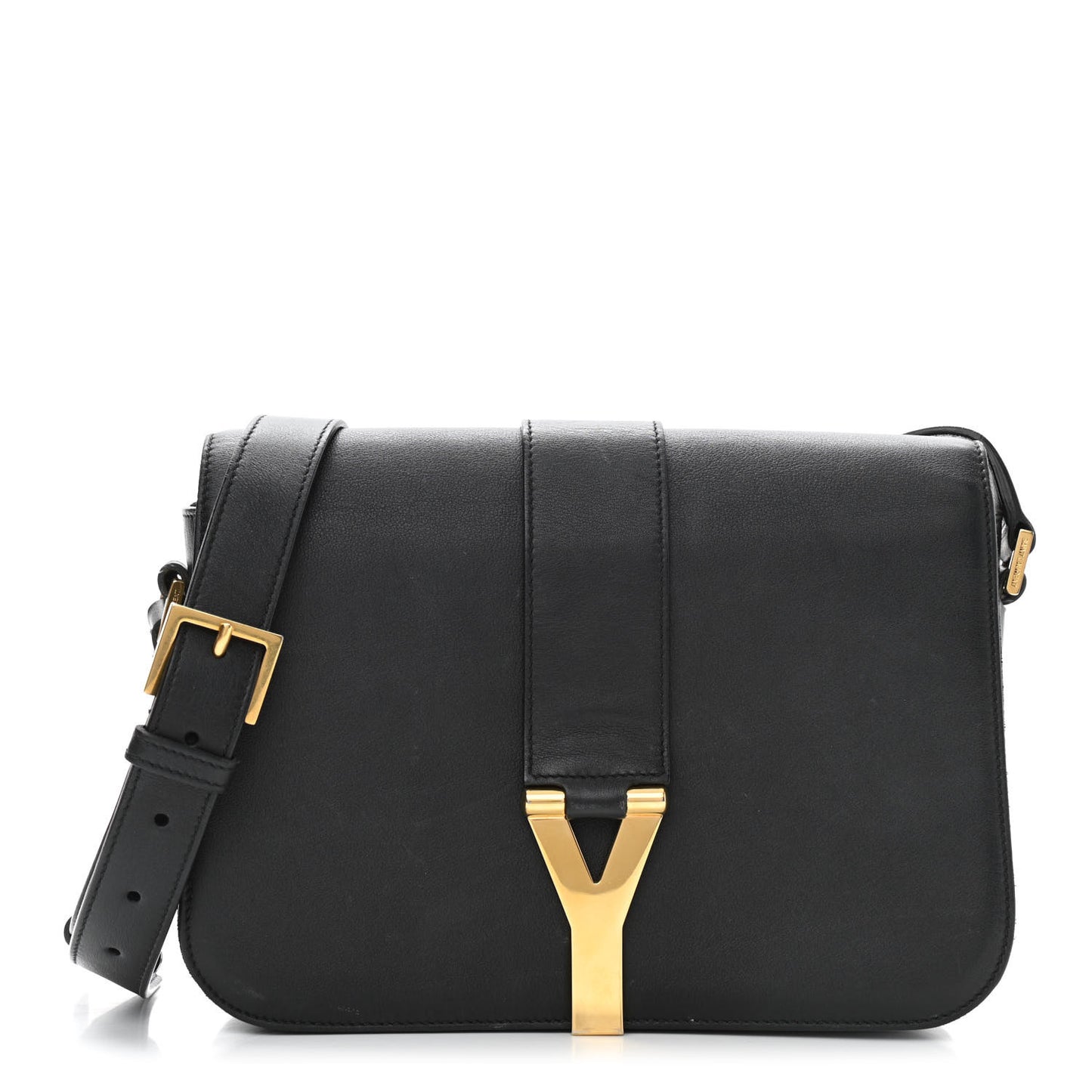 Calfskin Classic Y Satchel Black