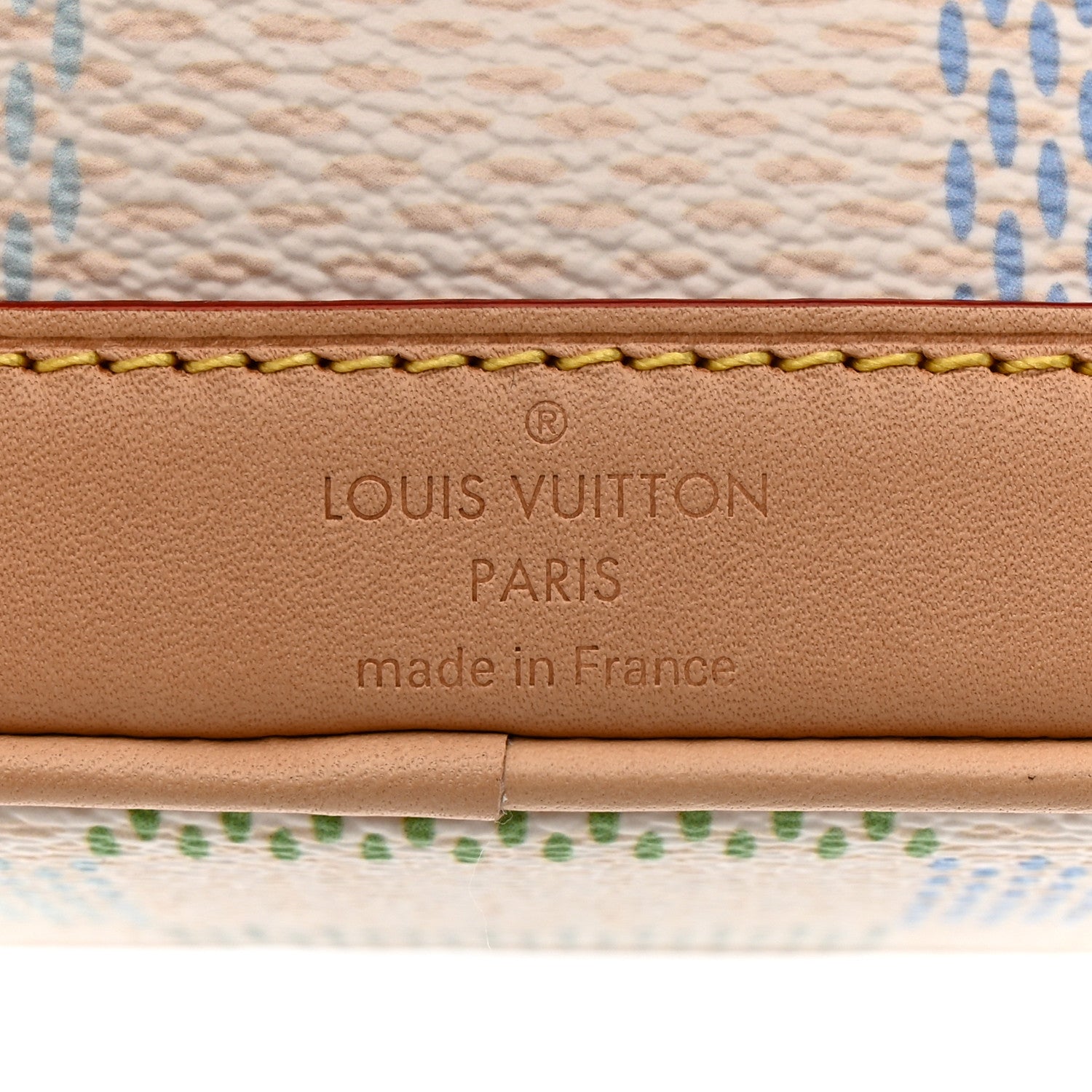 Louis Vuitton Damierlicious Nano Noe Pistachio Green 6 of 9