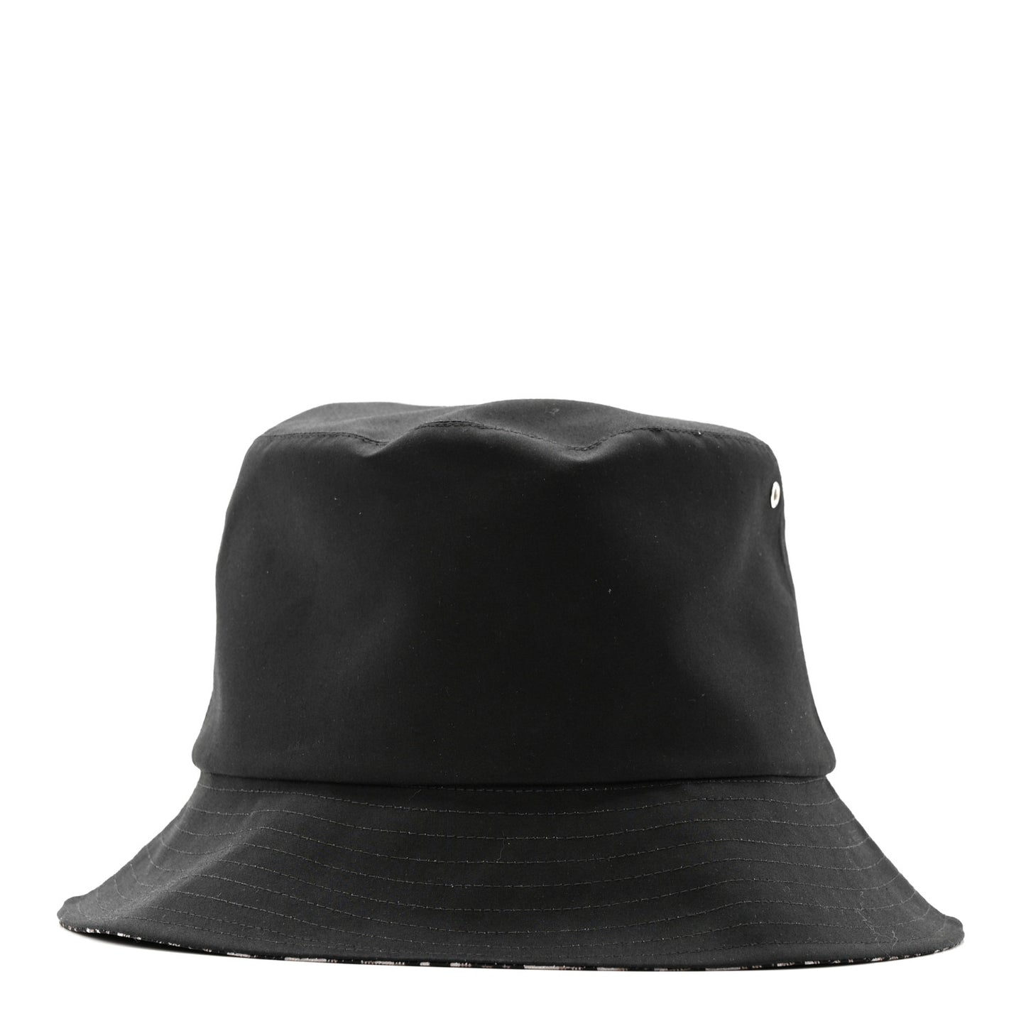 Oblique Reversible Teddy-D Brim Bucket Hat 59 Black