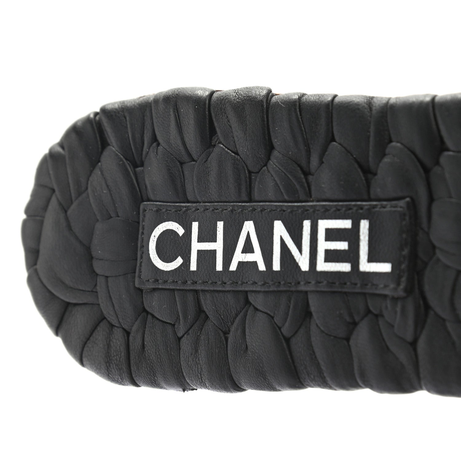 Chanel Lambskin Quilted Embroidered CC Mules Sandals 39.5 Black 5 of 9