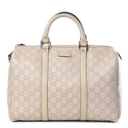 Gucci Guccissima Medium Joy Boston Off White 1 of 11