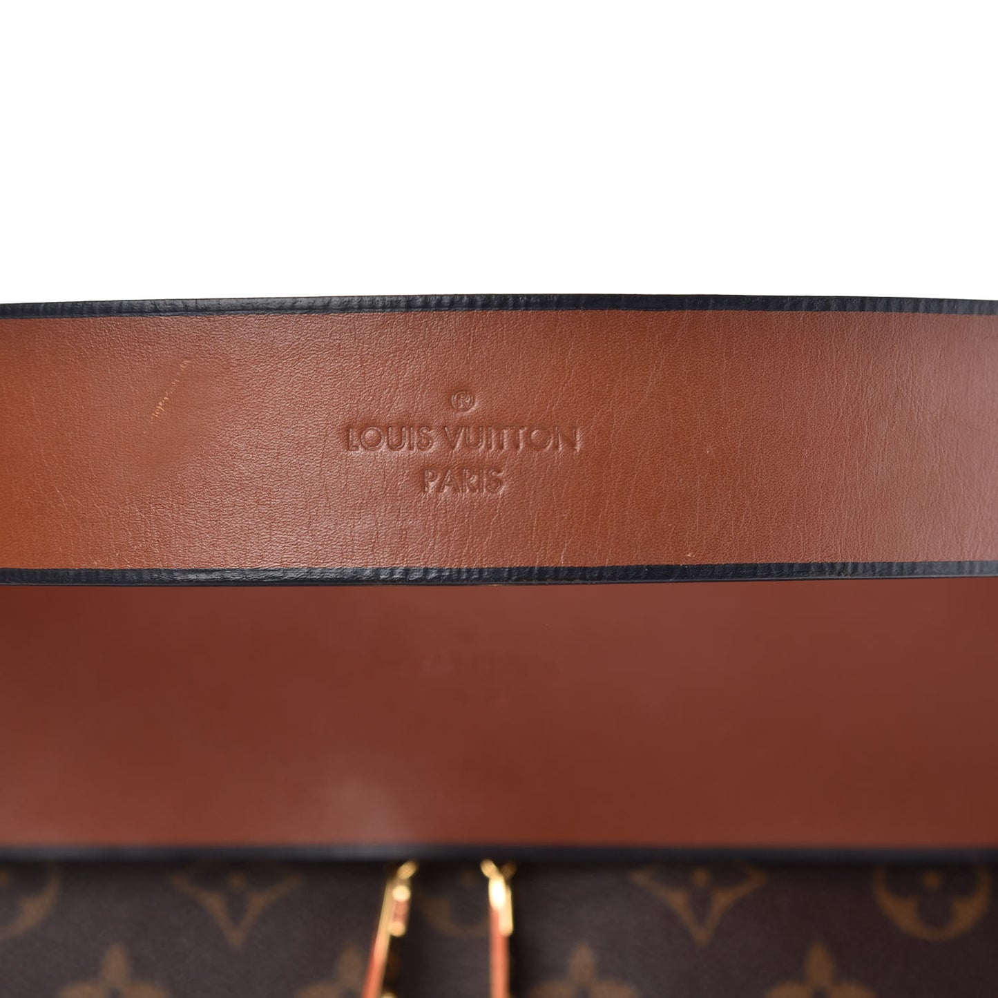 Monogram Tuileries Besace Caramel Rouge