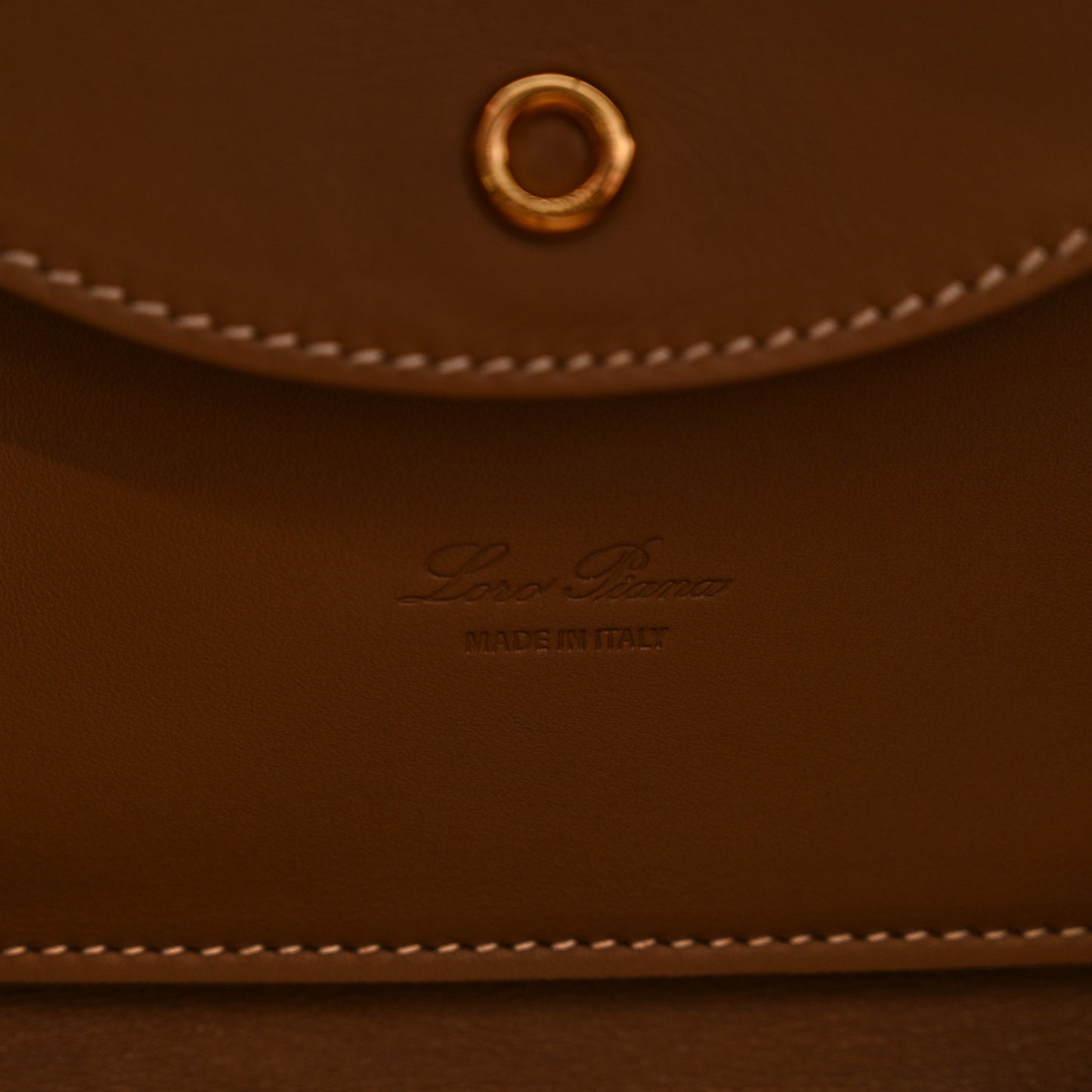 Calfskin Wool Cashmere Close Up Cardo Extra Bag L27 Golden Chestnut Sun Gold