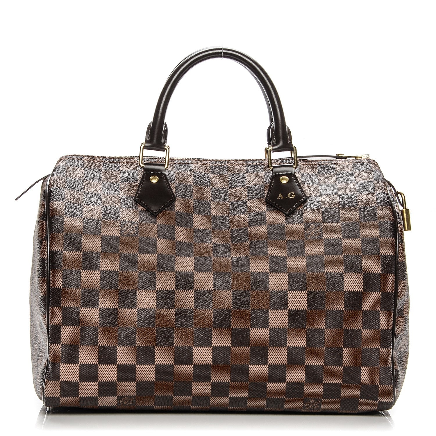 Louis Vuitton Damier Ebene Speedy 30 1 of 8
