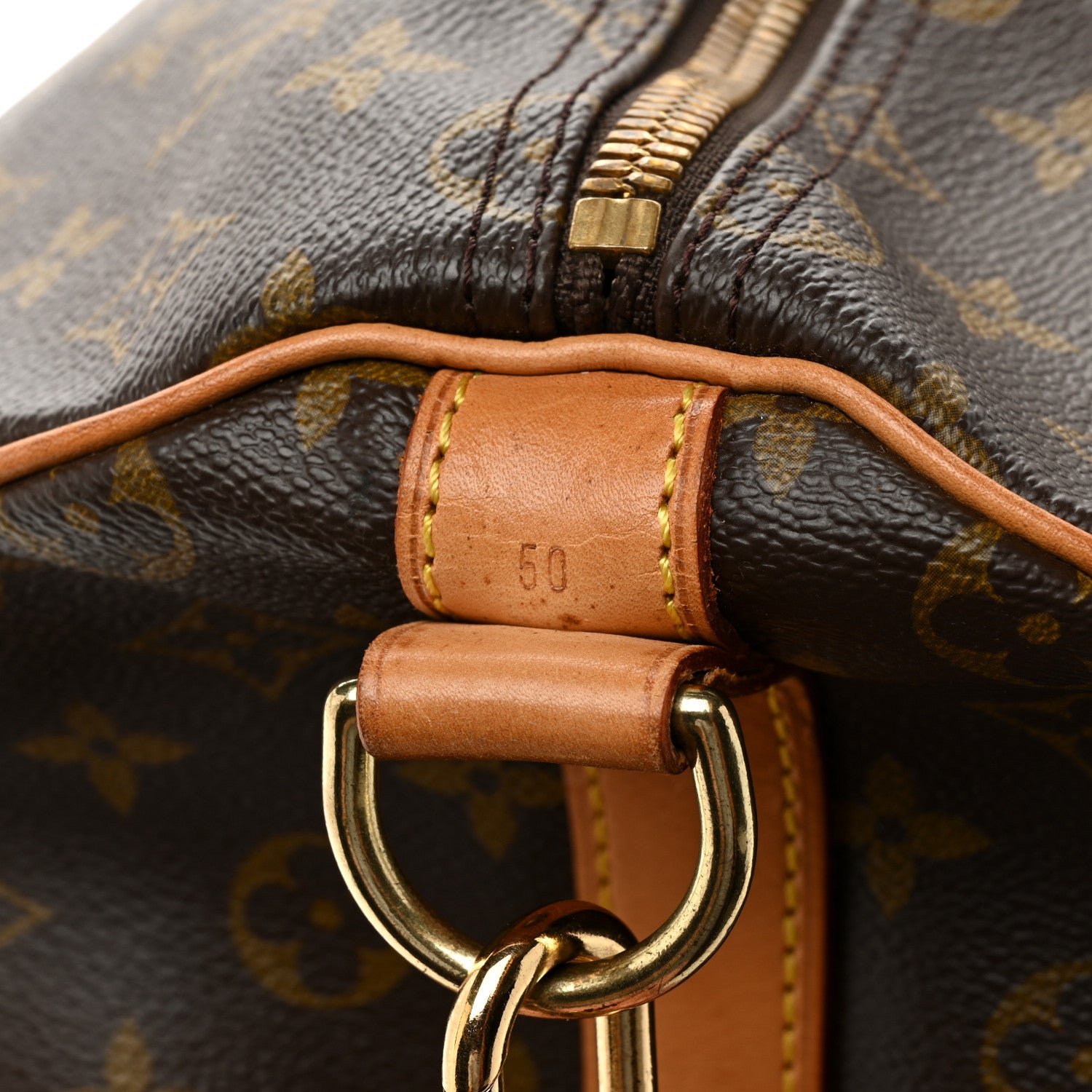 Louis Vuitton Monogram Keepall Bandouliere 50 14 of 22