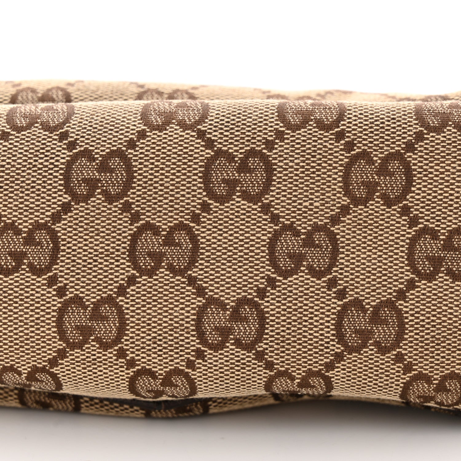 Gucci Monogram Web Boat Pochette Brown 12 of 12