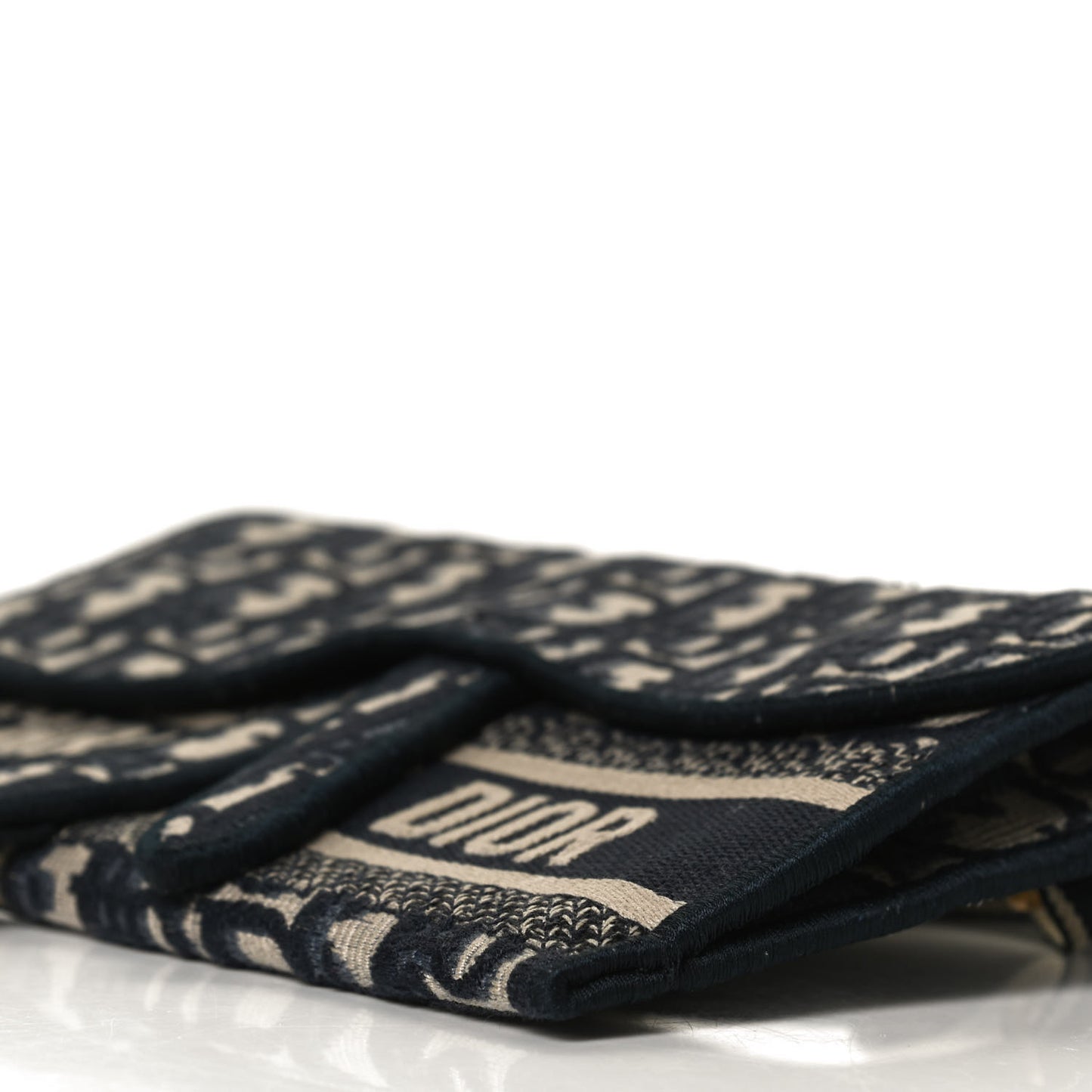 Oblique Slim Saddle Pouch Blue