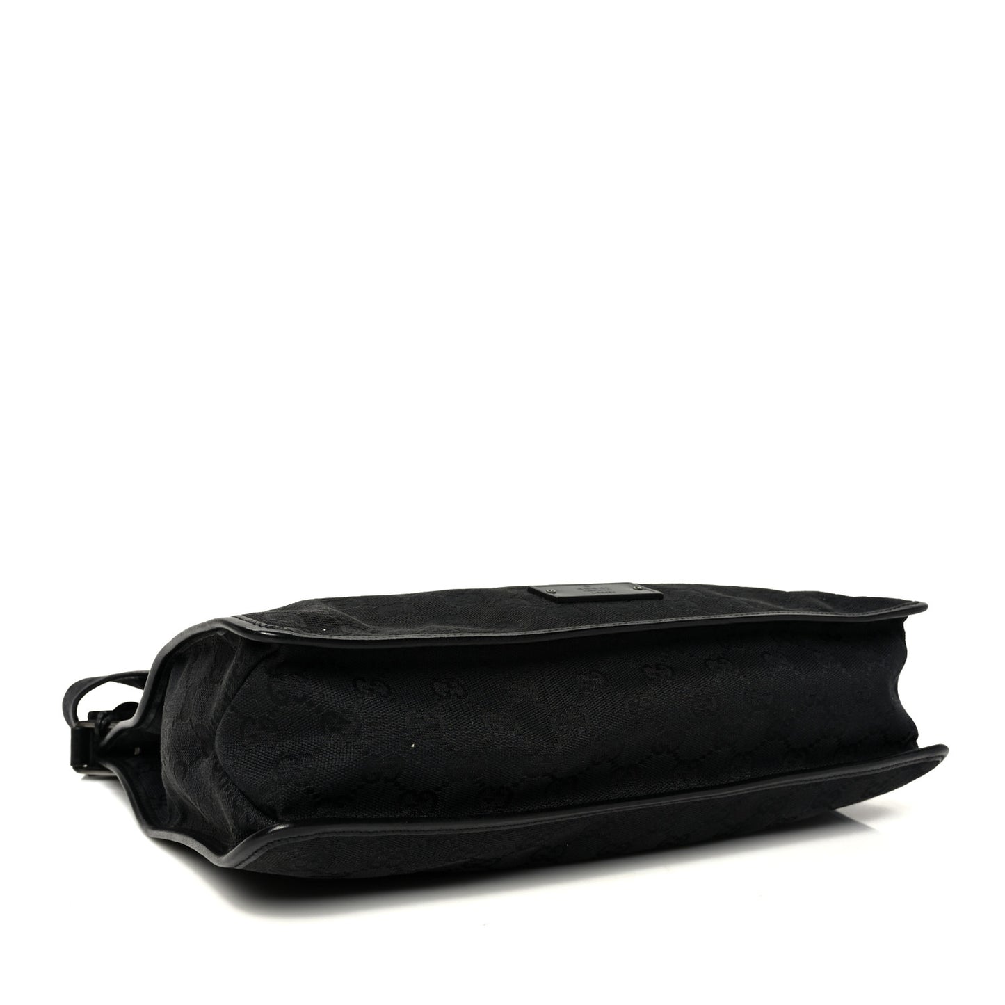 GG Monogram Messenger Crossbody Bag Black