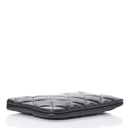 Chanel Caviar Quilted Small Cosmetic Case Black 4 of 8