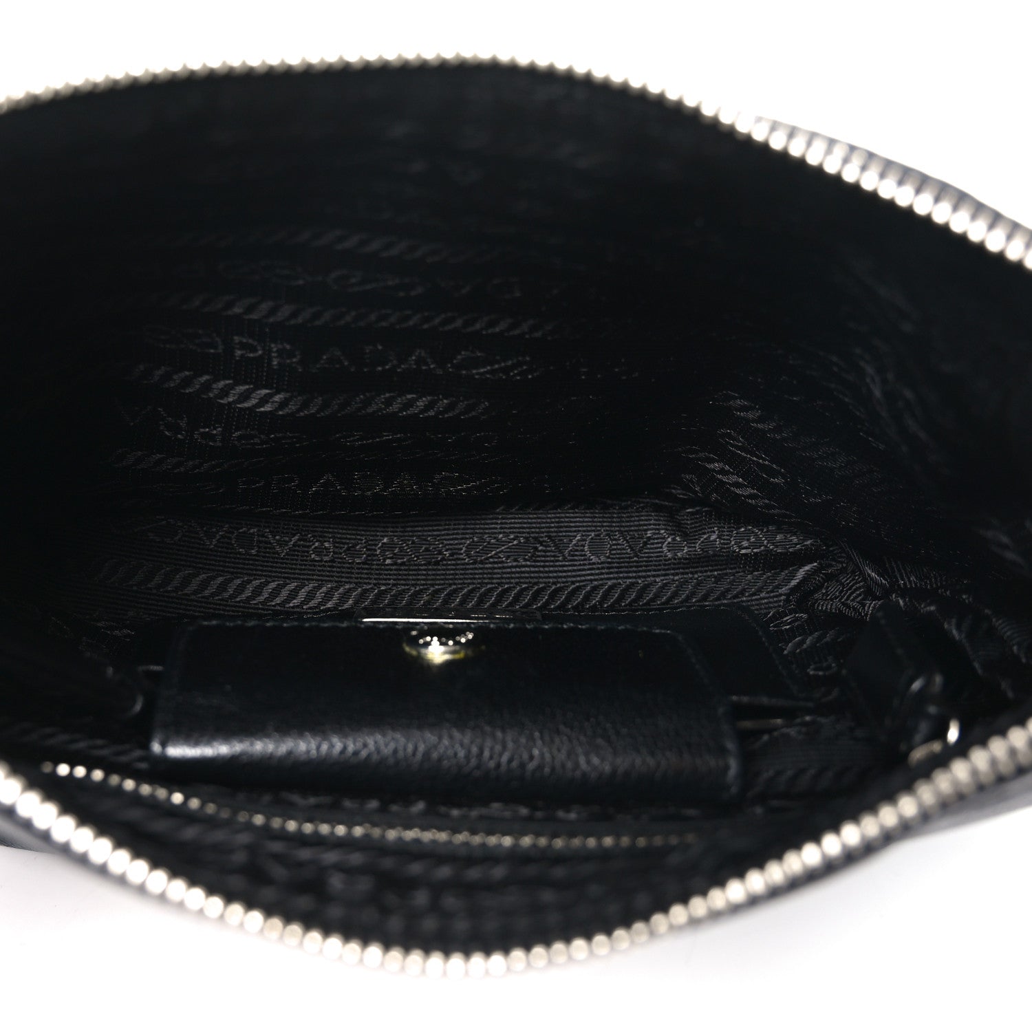 Prada Nappa Sirio Pochette Black 5 of 9