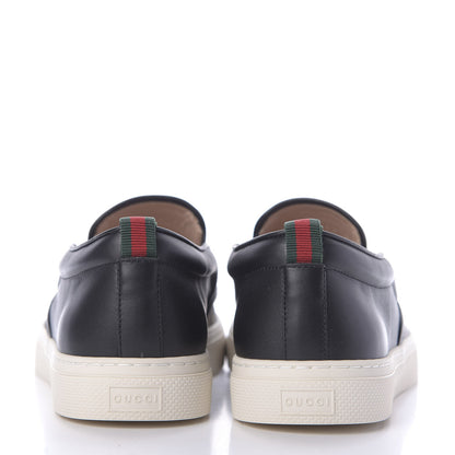 Gucci GG Supreme Monogram Tiger Mens Slip On Sneakers 8.5 Beige Multicolor 5 of 10