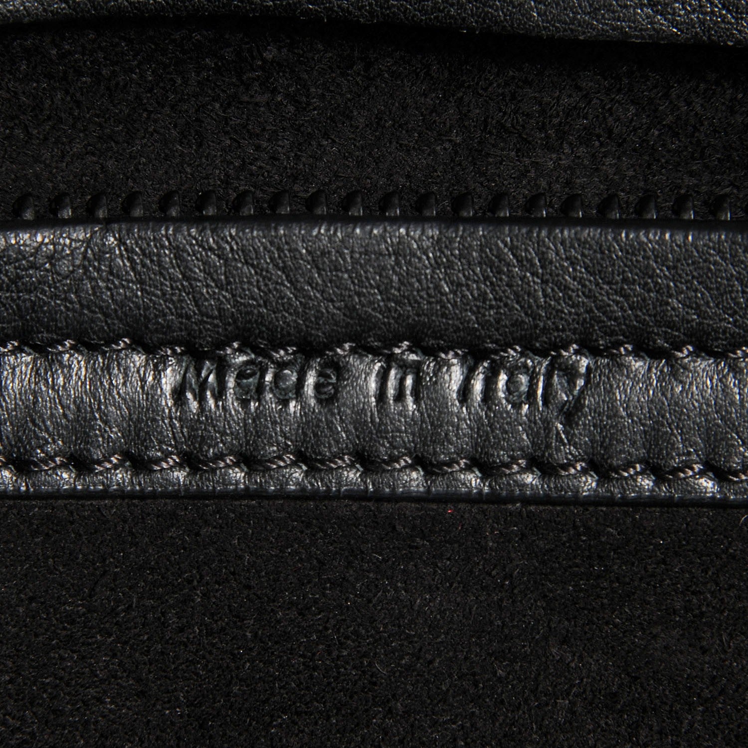 Celine Supple Calfskin Medium Phantom Luggage Black 7 of 8