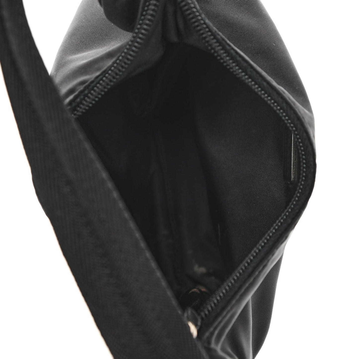 Tessuto Nylon Sport Mini Shoulder Bag Black