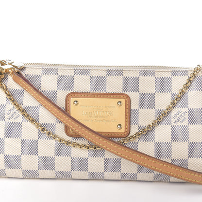 Louis Vuitton Damier Azur Eva Clutch 7 of 10