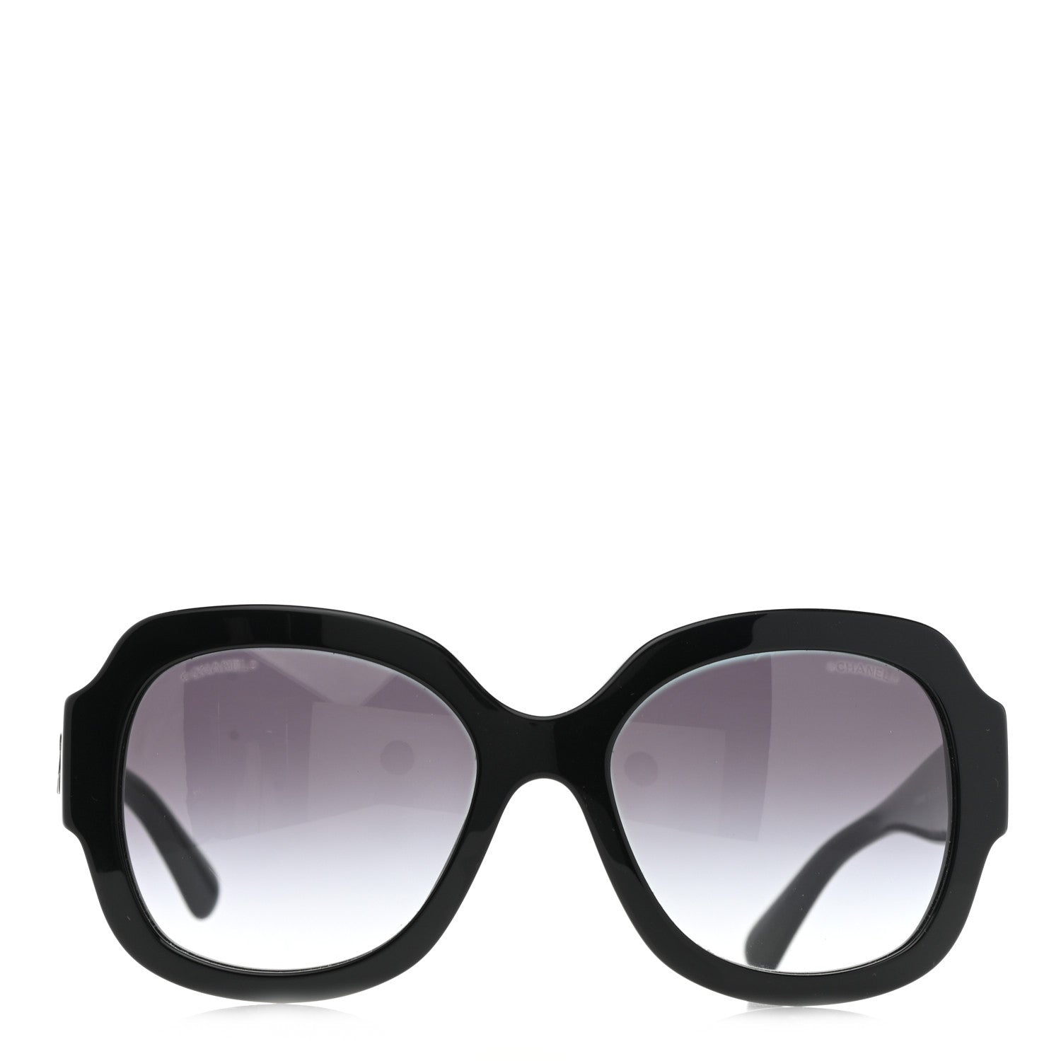 Chanel Acetate CC Sunglasses 5373 Black 2 of 6