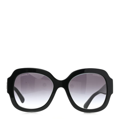 Chanel Acetate CC Sunglasses 5373 Black 2 of 6