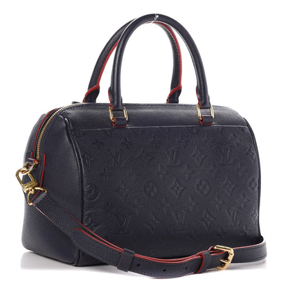 Louis Vuitton Empreinte Speedy Bandouliere 25 NM Marine Rouge 4 of 8