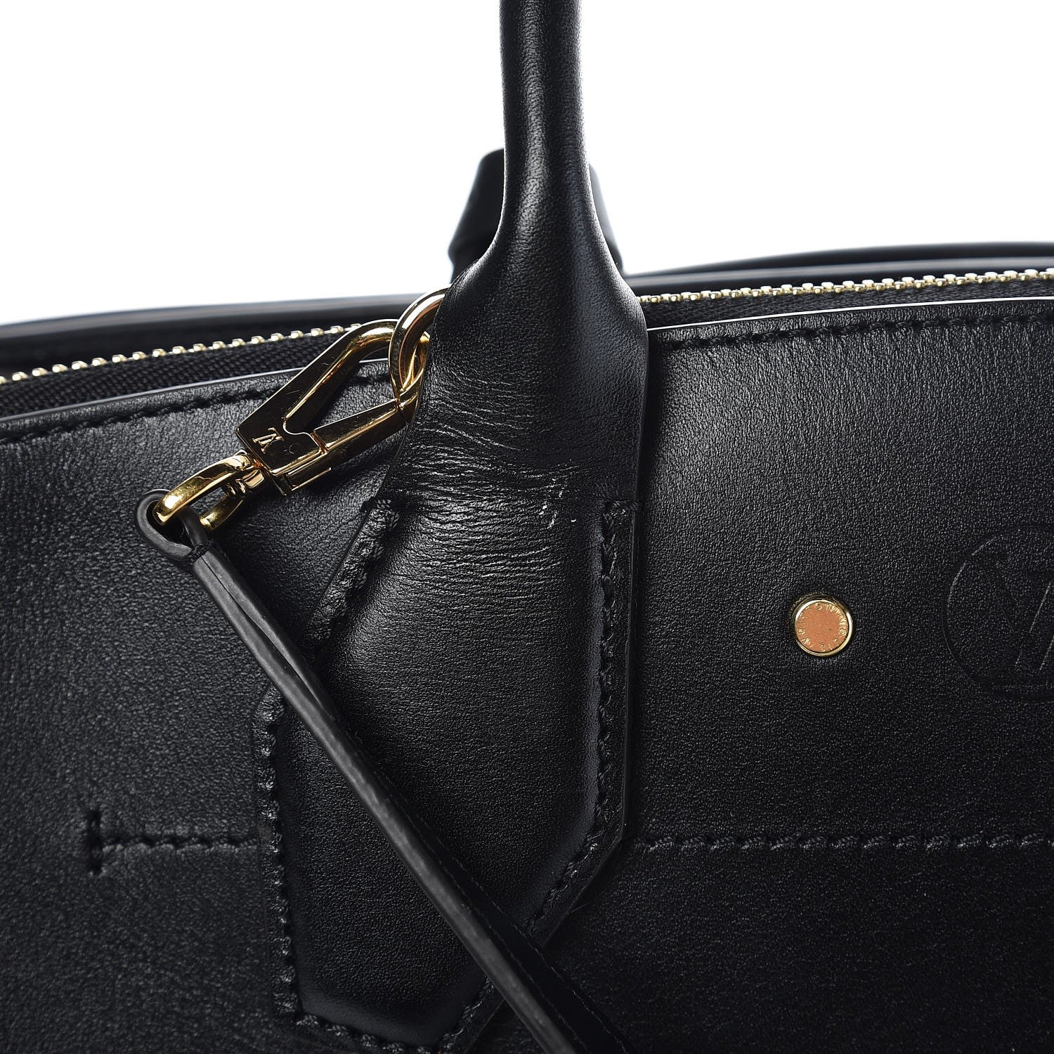 Louis Vuitton Calfskin Monogram Blossom City Steamer MM 8 of 8