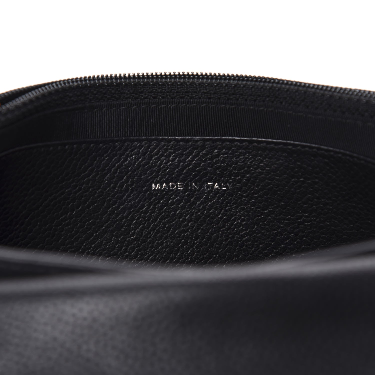 Chanel Caviar Half Moon Wallet On Chain WOC Black 9 of 12