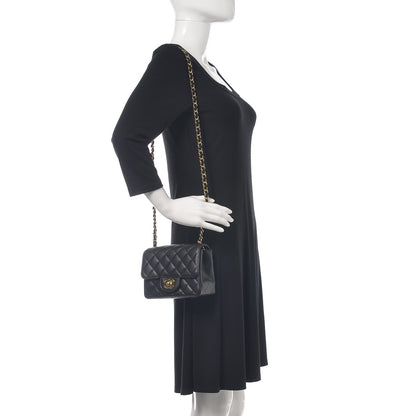 Chanel Caviar Quilted Mini Square Flap Black 2 of 12