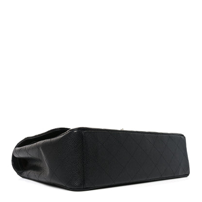 Chanel Caviar Quilted Maxi Double Flap Black 4 of 11