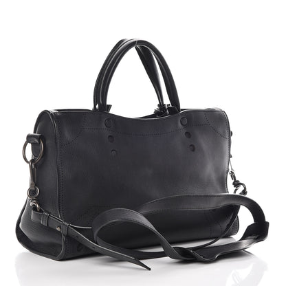 Balenciaga Veau Soyeux Perforated Blackout Hardware S City Black 3 of 14