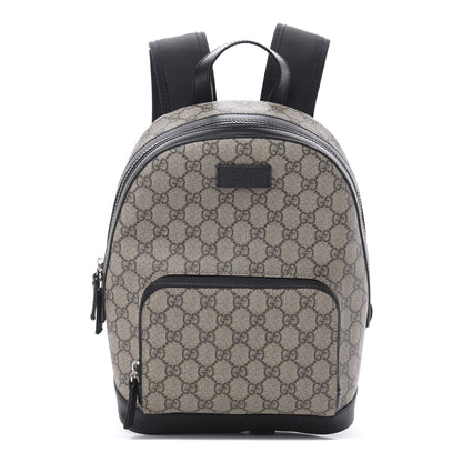 Gucci GG Supreme Monogram Small Eden Day Backpack Black 1 of 9