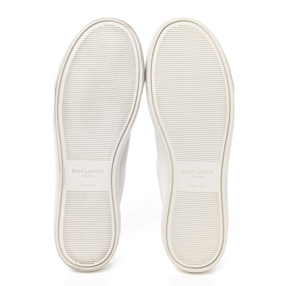 Saint Laurent Calfskin Mens Andy Low Top Sneakers 41 White 5 of 11
