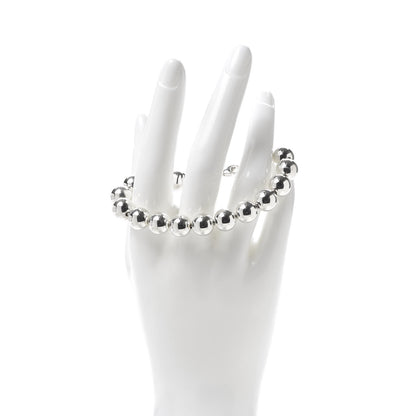Tiffany Sterling Silver 10mm HardWear Ball Bracelet 2 of 5