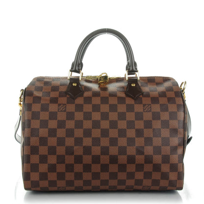 Louis Vuitton Damier Ebene Speedy Bandouliere 30 1 of 8