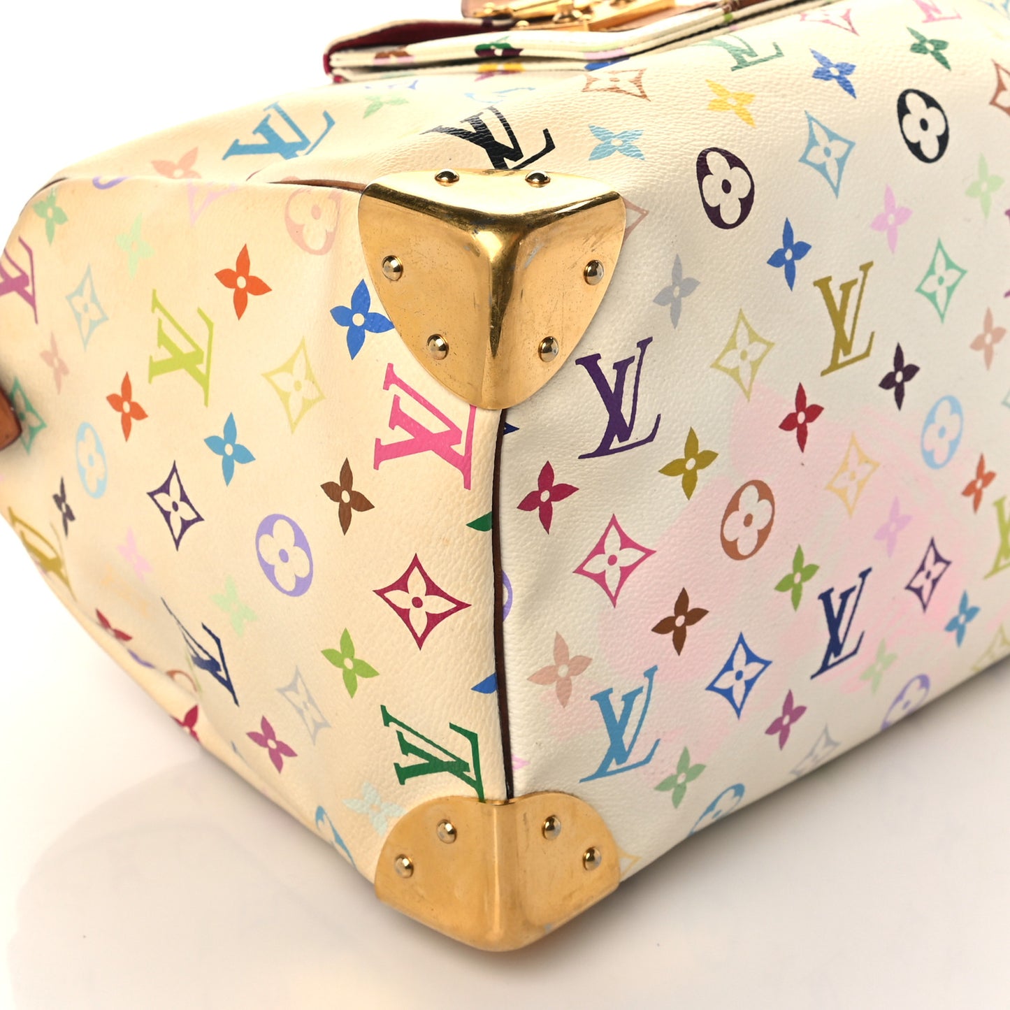 Monogram Multicolor Speedy 30 White