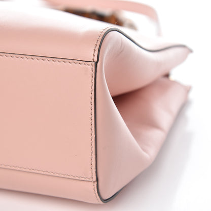 Gucci Nappa Bamboo Medium Nymphaea Top Handle Bag Perfect Pink 11 of 15