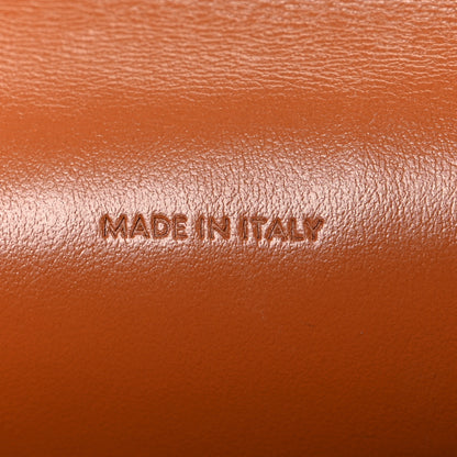 Celine Triomphe Canvas Lambskin Wallet On Strap Tan 7 of 11