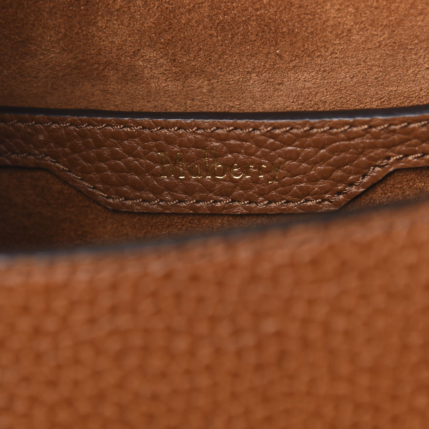 Small Classic Grain Small Amberley Satchel Oak