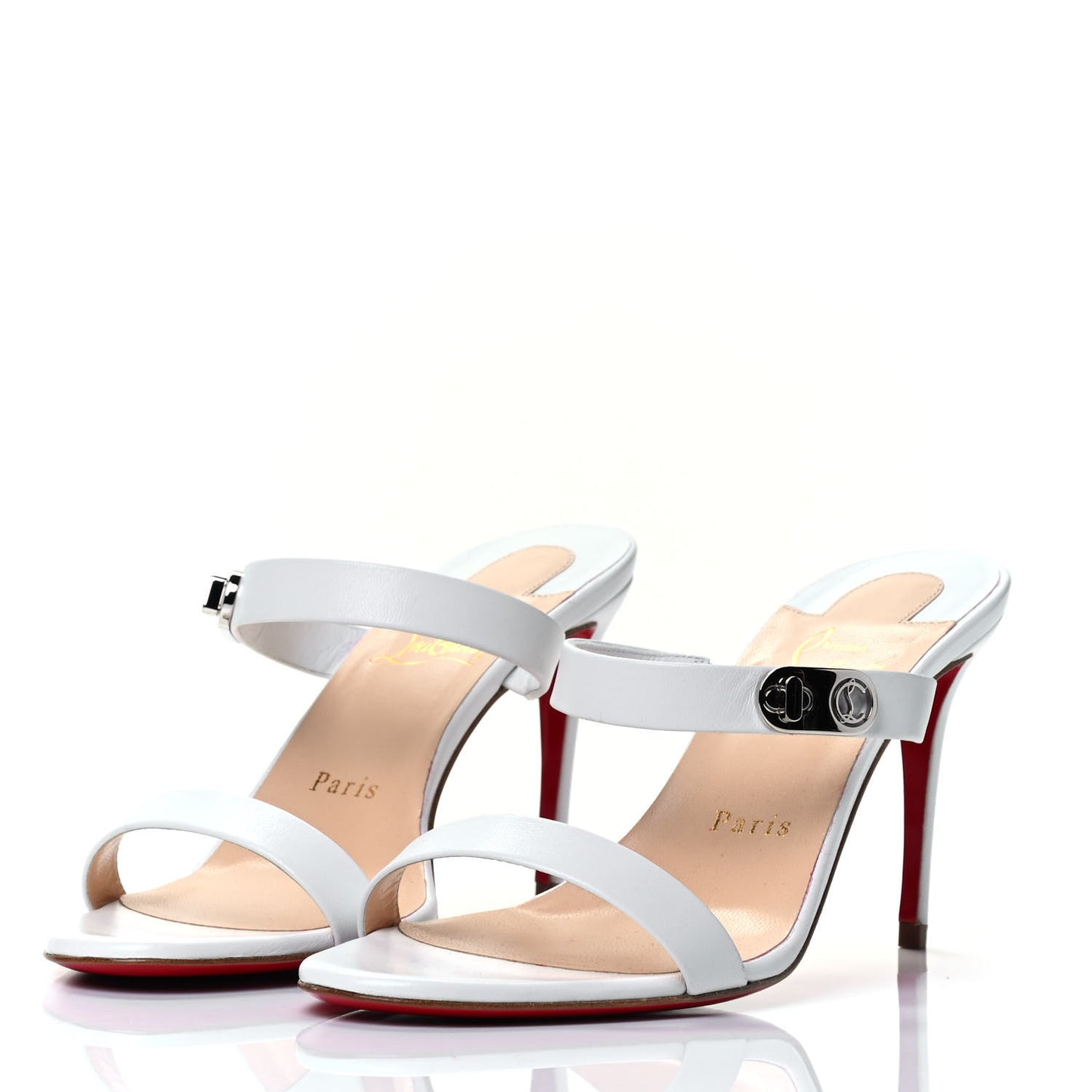 Kid Lock Me 85 Slide Sandals 37.5 White