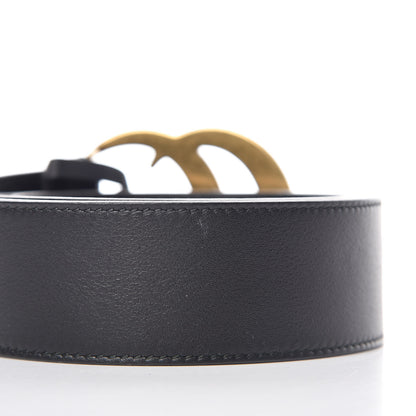 Gucci Calfskin Double G 40mm Belt 90 36 Black 7 of 9