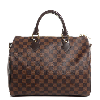 Louis Vuitton Damier Ebene Speedy Bandouliere 30 1 of 7