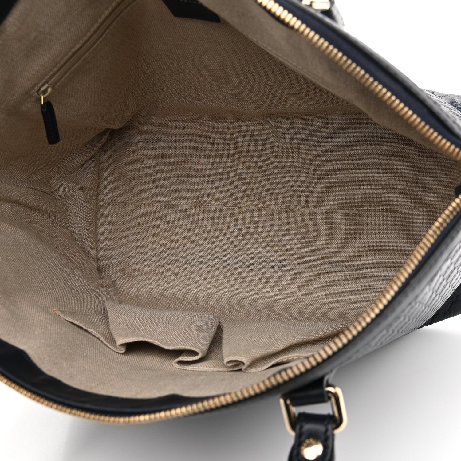 Gucci Soft Microguccissima Dome Satchel Navy 4 of 9