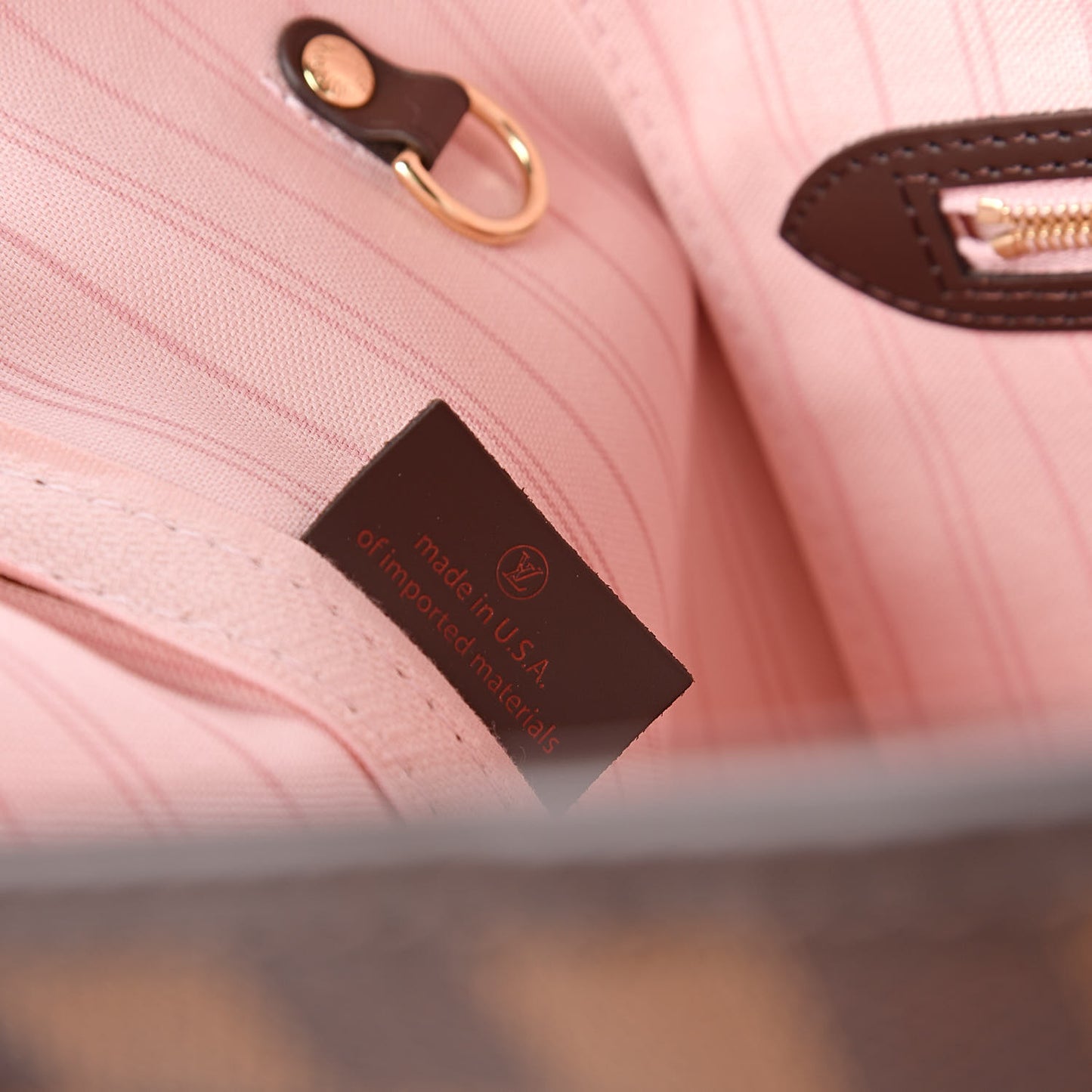 Damier Ebene Neo Neverfull MM Rose Ballerine